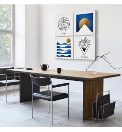 Canvas Print - Sea or Mountains (4 Parts)