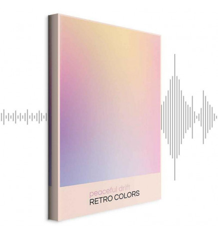 Leinwandbild - Peaceful Drift - Delicate Pastel Shades Creating a Harmonious Whole