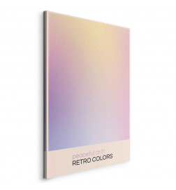 Seinapilt - Peaceful Drift - Delicate Pastel Shades Creating a Harmonious Whole