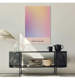 Seinapilt - Peaceful Drift - Delicate Pastel Shades Creating a Harmonious Whole