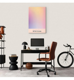 Quadro - Peaceful Drift - Delicate Pastel Shades Creating a Harmonious Whole