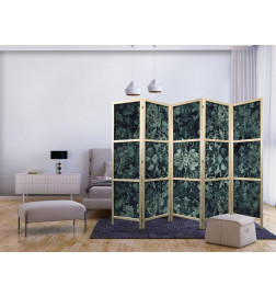 Japonska pregrada - Oriental Pattern Carpet - Emerald Ornaments and Worn Patterns