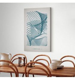 Slika - Simple Blue (1 Part) Vertical