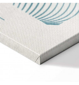 Quadro - Simple Blue (1 Part) Vertical