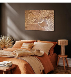Canvas Print - Labyrinth of Nature (1 Part) Wide