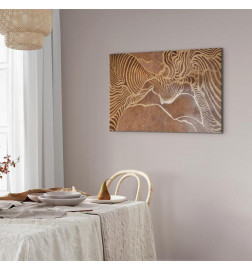 Canvas Print - Labyrinth of Nature (1 Part) Wide