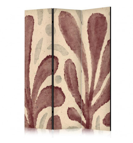 Paravento - Waving Leaves - Irregular Plant Shapes in the Style of Matisse