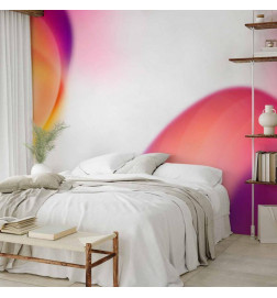 Fototapeet - Abstraction - Shapes - Juicy Yellow and Violet-Pink