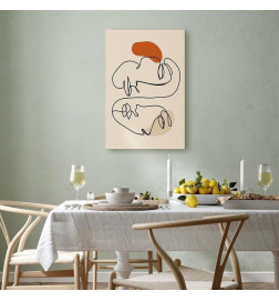 Canvas Print - Solar Connection (1 Part) Vertical