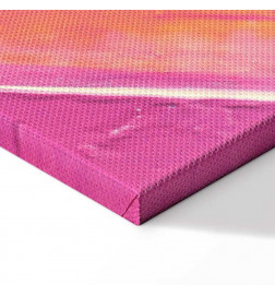 Leinwandbild - Energetic Shapes - Dynamic Oil Paint Composition on Canvas