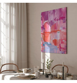 Cuadro - Colorful Contrasts - Energetic Color Transitions in Shades of Pink