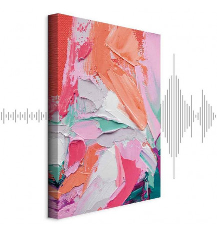 Glezna - Energetic Colors - Abstract Composition with Intense Colors