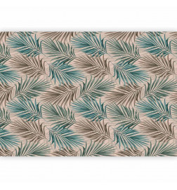 Wall Mural - Leaf Chasing - Second Variant