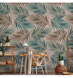 Mural de parede - Leaf Chasing - Second Variant