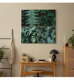 Tablou - Botanical Depth (4 Parts)
