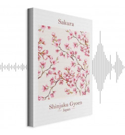 Paveikslas - Sakura (1 Part) Vertical
