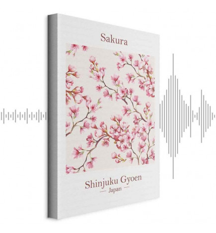 Paveikslas - Sakura (1 Part) Vertical
