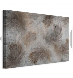 Schilderij - Breeze of Beige (1 Part) Wide