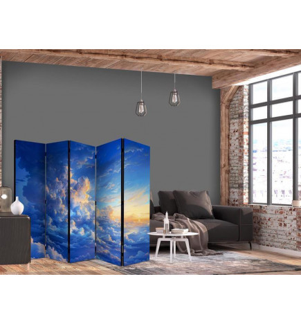 Room Divider - When the Sky Becomes a Canvas: Artistic Work of Nature in the Clouds