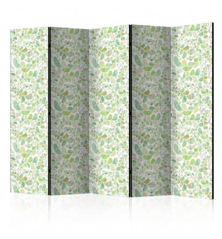 172,00 €Paravent 5 volets - Plants Stained Glass II [Room Dividers]