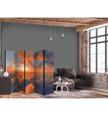 Paravento - When Dawn Tickles the Clouds: A Color Spectacle on the Morning Sky