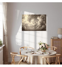 Tableau - Whisper of Illuminated Clouds: Soft Play of Light in the Theater of the Heavens