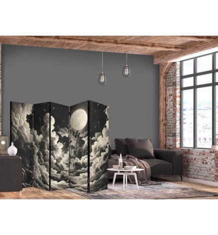 Vouwscherm - The Moon and Stars Singing Amongst Great Clouds