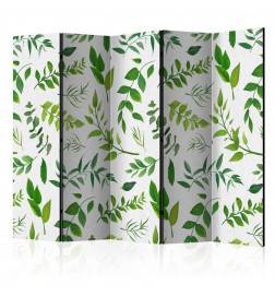 172,00 €Paravent 5 volets - Green Twigs II [Room Dividers]