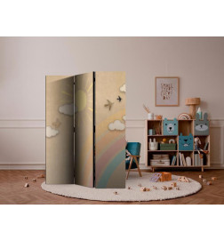 Sermi - Holiday Sky - A Rainbow on a Sunny Day and Flying Birds