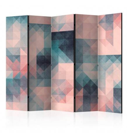 172,00 € Biombo - Pixels (Green and Pink) II [Room Dividers]
