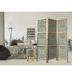 Biombo japonés - Retro Vintage Intricate and Rich Pattern in Victorian Style