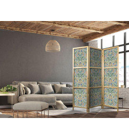 Biombo japonés - Retro Vintage Intricate and Rich Pattern in Victorian Style