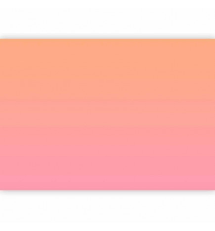 Wall Mural - Warm Sunset - Gradient Background from Orange to Pink