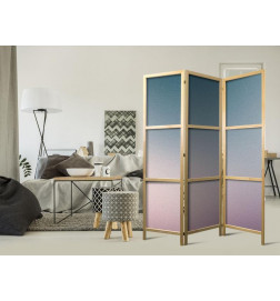 Paravent japonais - Nostalgic Gradient - Gradient Composition in Muted Colors
