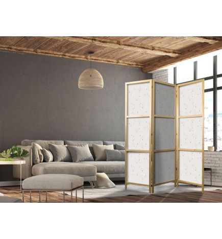 Japans kamerscherm - Star Map - Delicate Constellations in Warm Shades