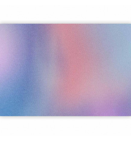 Fotobehang - Rainbow Gradient - Delicate Multicolored Gradient Resembling Mist