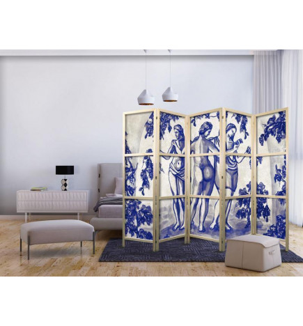 Paravan japonez - The Three Graces - Women Among Vineyards Inspired by Ancient Painting