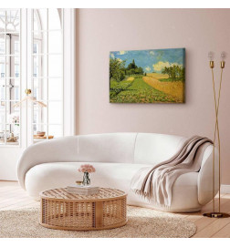 Cuadro - Alfred Sisley – Grain fields on the hills of Argenteuil