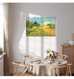 Taulu - Alfred Sisley – Grain fields on the hills of Argenteuil