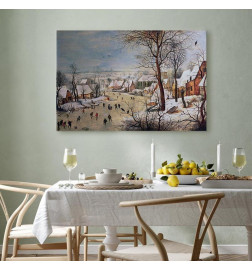 Tableau - Pieter Bruegel the Elder – Winter Landscape with Birdtrap