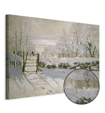 Schilderij - Claude Monet – The Magpie