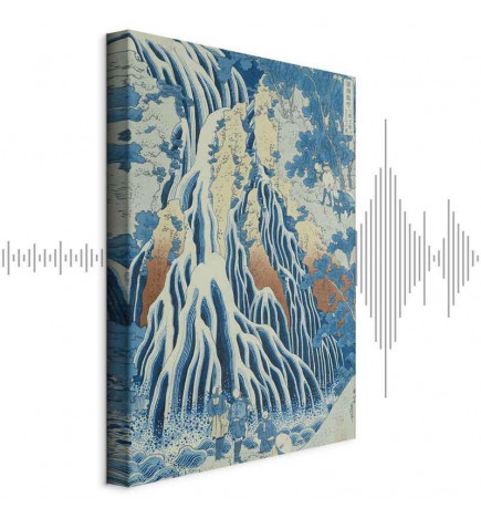 Quadro - Hokusai Katsushika – Kirifuri Fall on Kurokami Mount