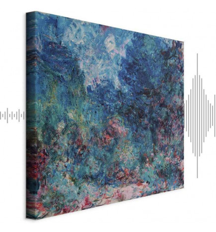 Quadro - Claude Monet – La maison de lartiste vue du jardin aux roses