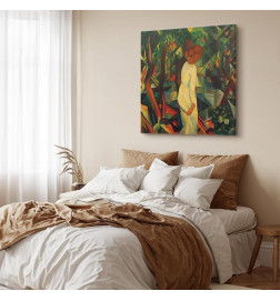 Canvas Print - August Macke – Paar im Wald