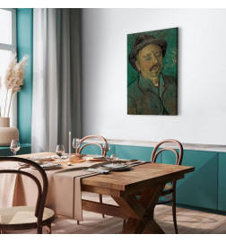 Canvas Print - Vincent Van Gogh – Portrait of a one eyed man
