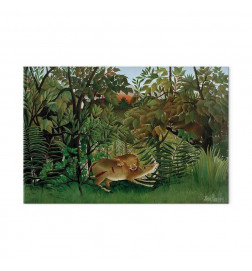 Seinapilt - Henri Rousseau – Le Lion ayant faim se jette sur lAntilope