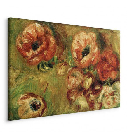 Tableau - Pierre-Auguste Renoir – Les Anémones