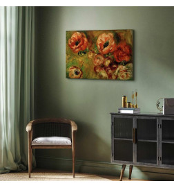 Canvas Print - Pierre-Auguste Renoir – Les Anémones