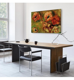 Tableau - Pierre-Auguste Renoir – Les Anémones