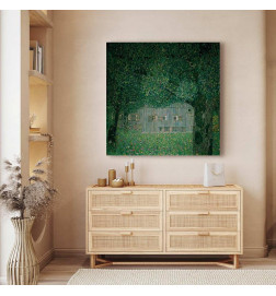 Cuadro - Gustav Klimt – Oberösterreichisches Bauernhaus